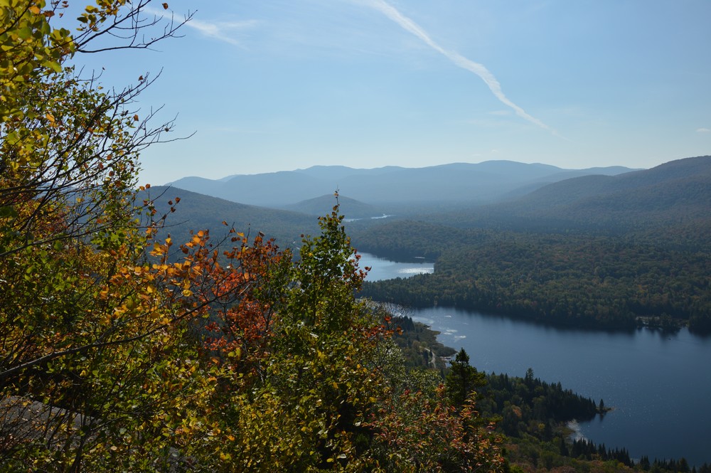parc mont tremblant randonnée de la roche