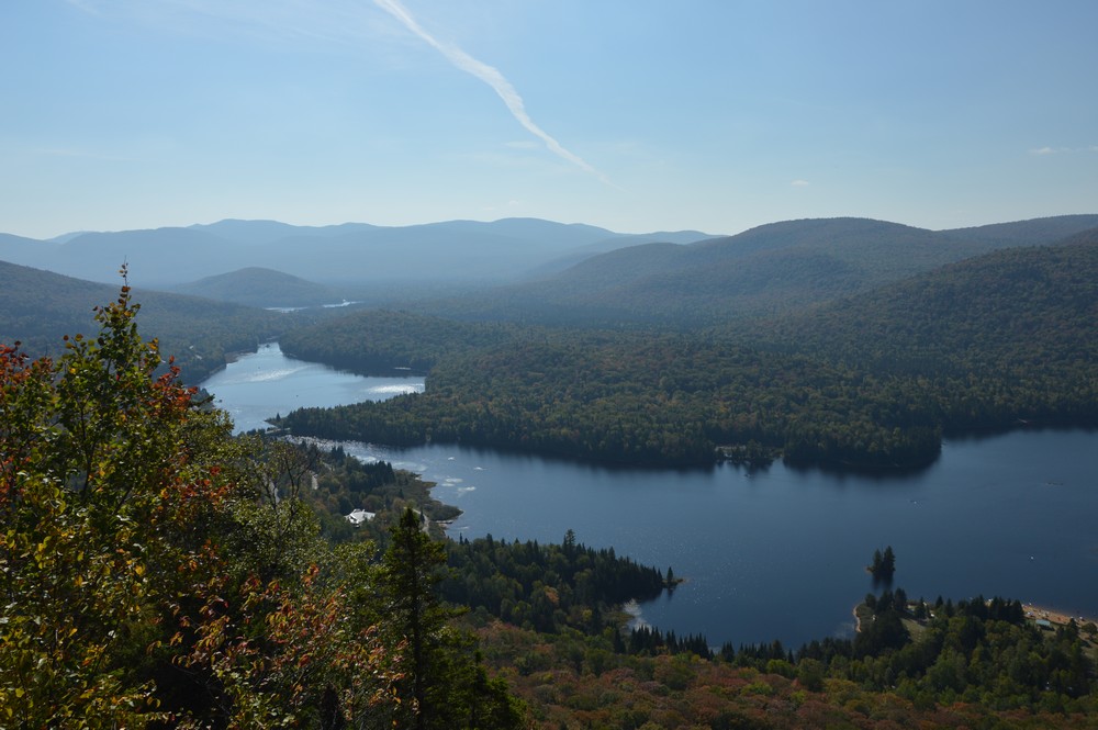 parc mont tremblant randonnée de la roche