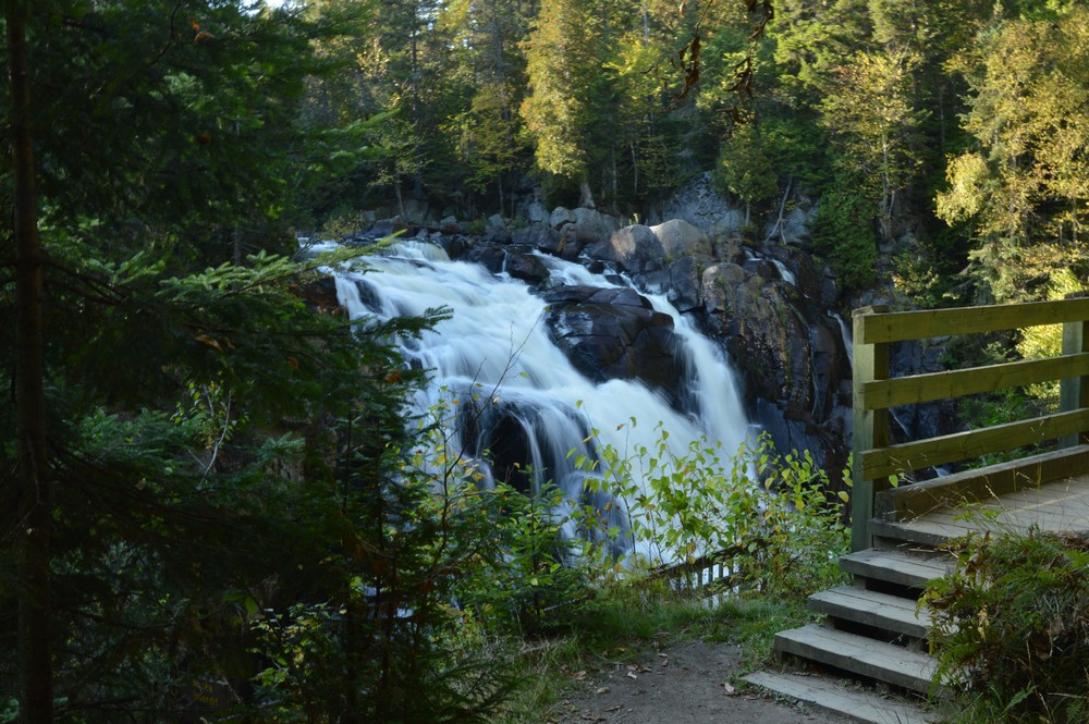 parc mont tremblant randonnée chute du diable