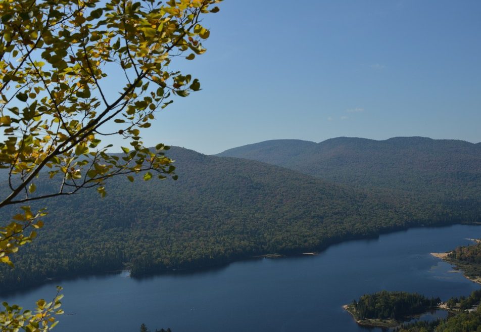 parc mont tremblant randonnée de la roche