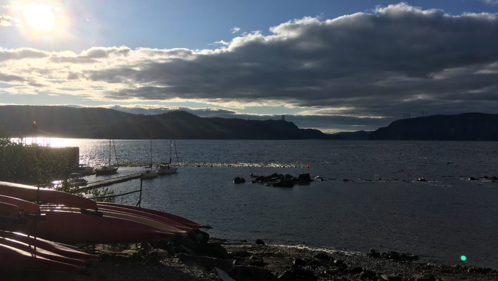 Kayak de mer sur le Fjord du Saguenay